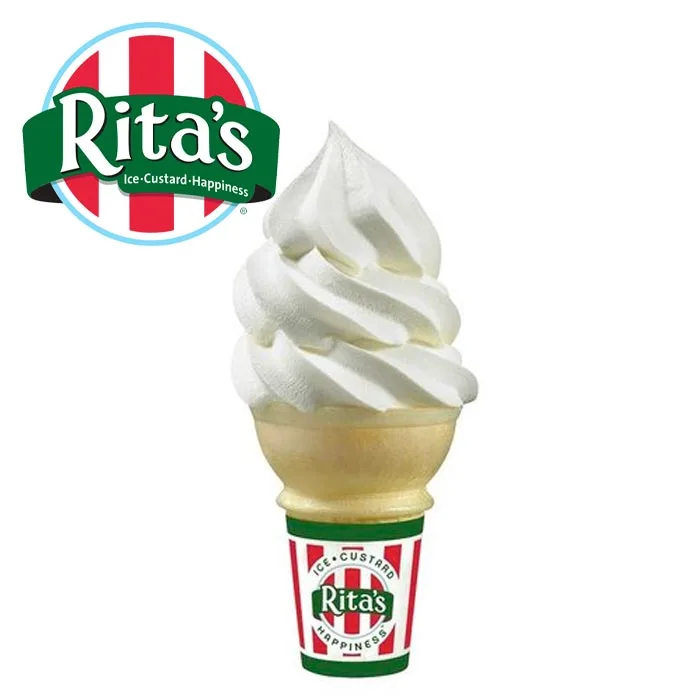 Rita's Vanilla Custard Cone