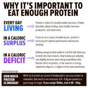 Importance of protein