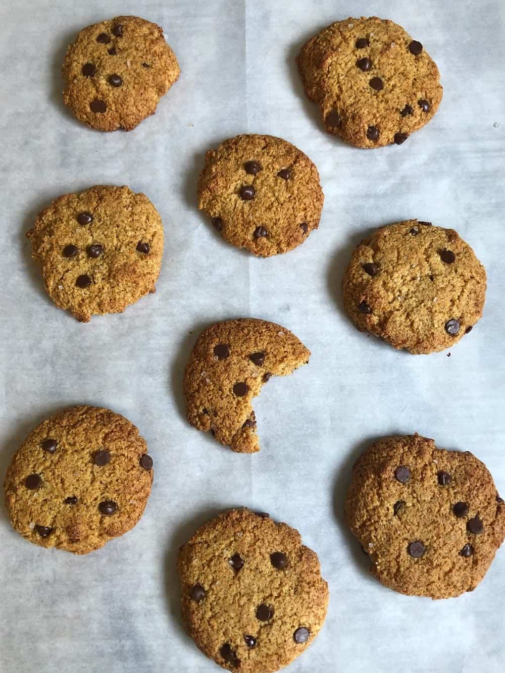 KetoFriendly HighProtein Chocolate Chip Cookies Cheat