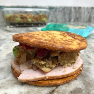 Low Carb Thanksgiving Sandwich