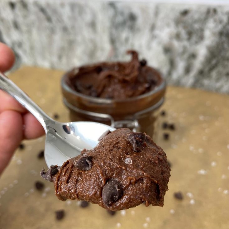 HighProtein Edible Brownie Batter