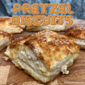 Healthy Soft Pretzel Biscuits