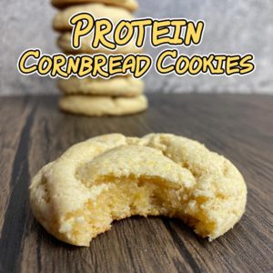 Protein Cornbread Cookies