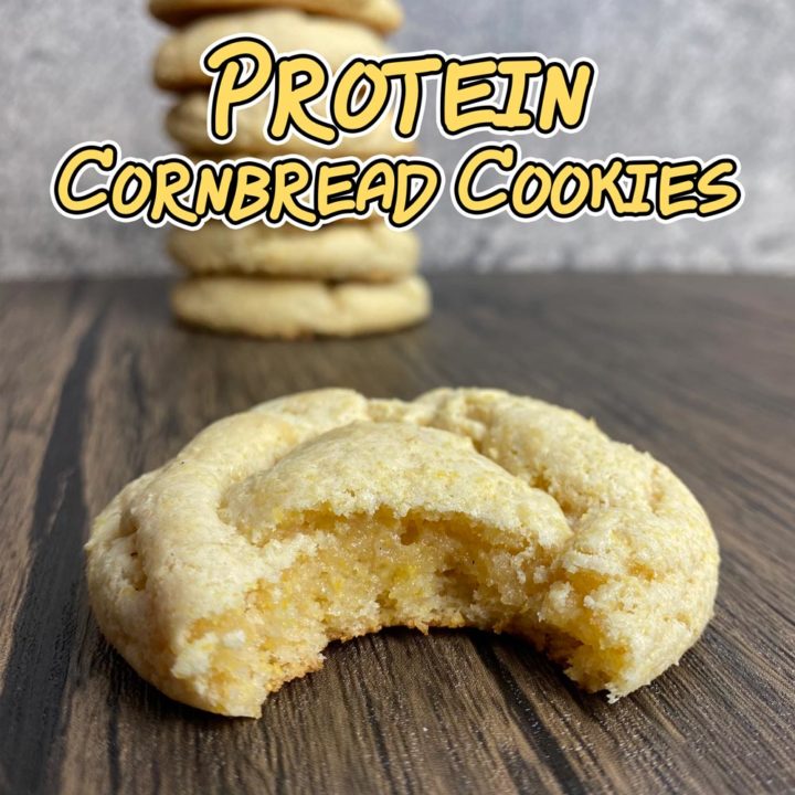 Protein Cornbread Cookies