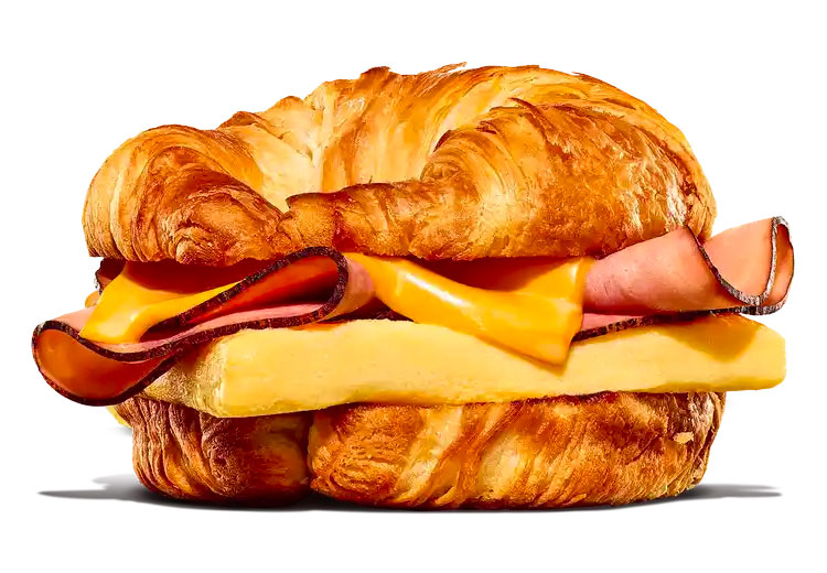 Ham Egg & Cheese Croissan'wich