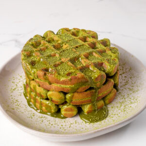 Protein Matcha Waffles