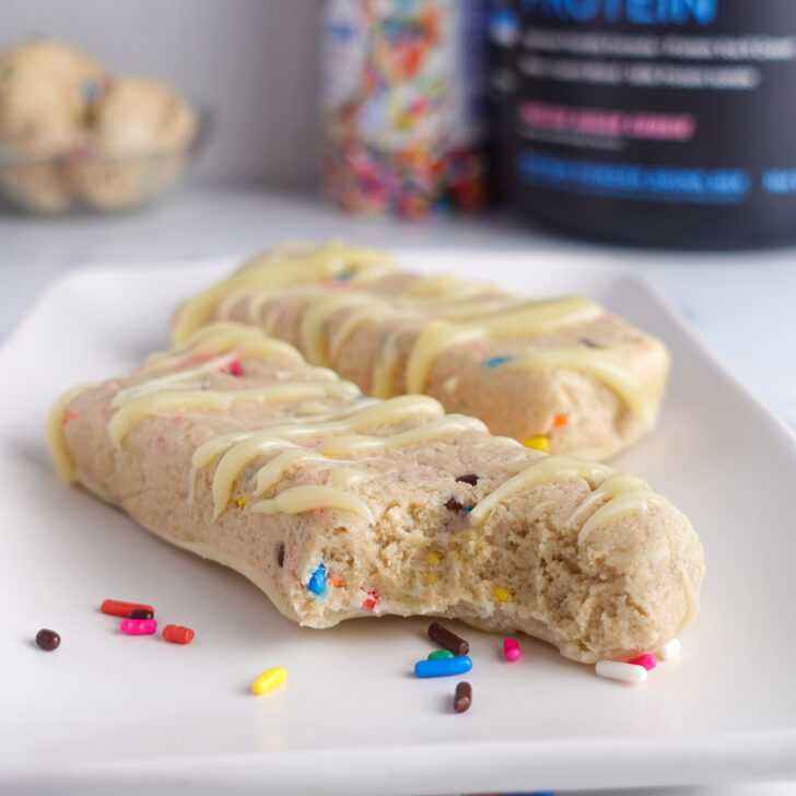 No-Bake Sugar Cookie Protein Bars