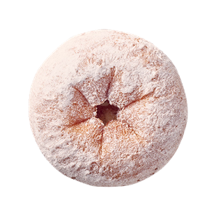 Powdered Cake Donut