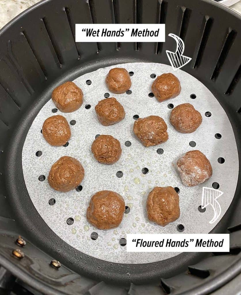 Protein Chocolate Donut Holes (in The Air Fryer)