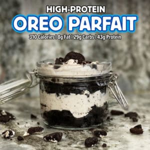 High-Protein Oreo Yogurt Parfait