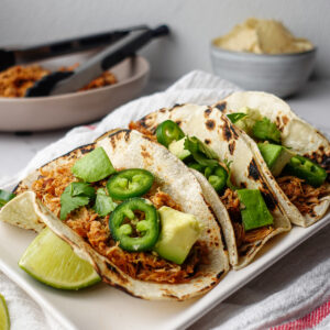 Pulled pork tacos