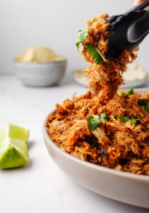 Pulled pork carnitas