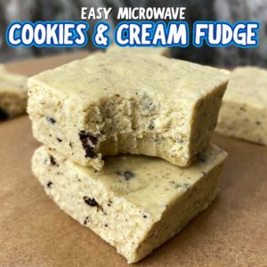 Easy Cookies & Cream Fudge