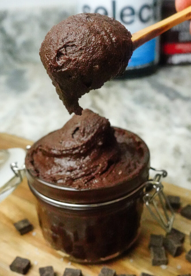 HighProtein Edible Brownie Batter