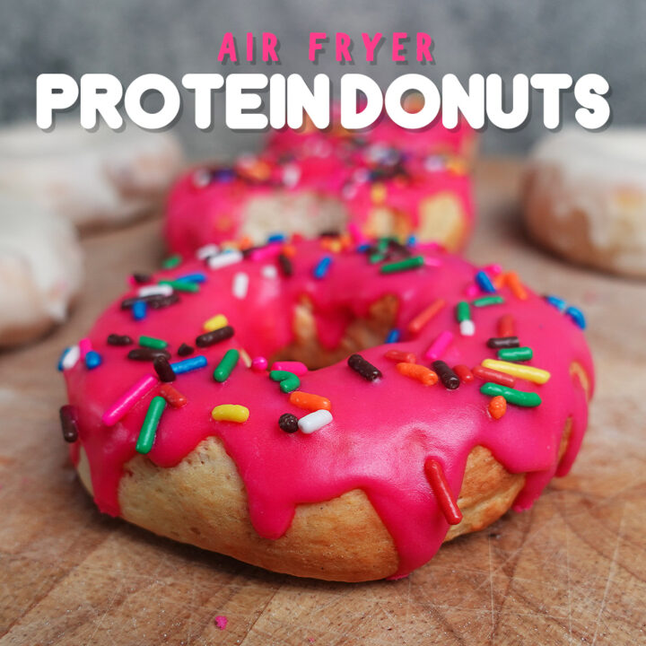 Air Fryer Protein Donuts in Under 30 Minutes