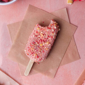 Strawberry Shortcake Ice Cream Bar