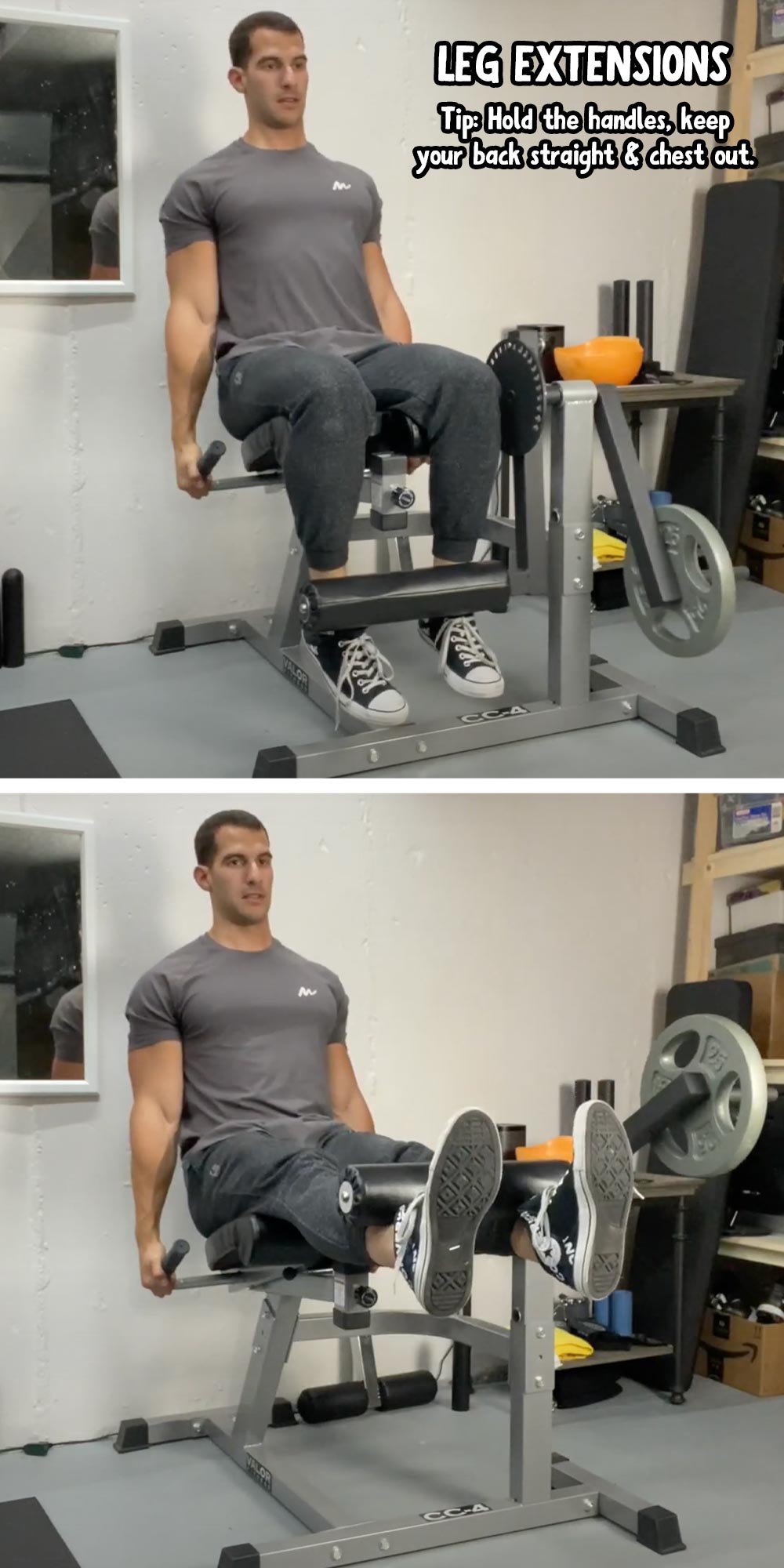 Seated Back Extension, Exercise Videos & Guides