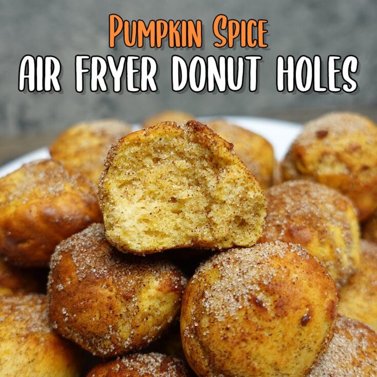 Pumpkin Spice Air Fryer Donut Holes