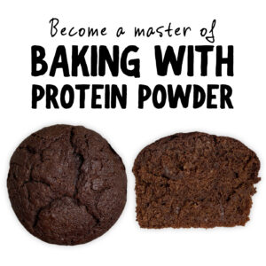 Baking with protein powder