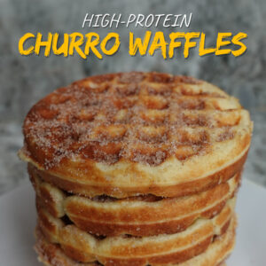 Healthy Churro Waffles