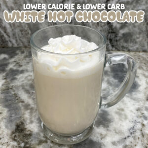 Low Carb White Hot Chocolate