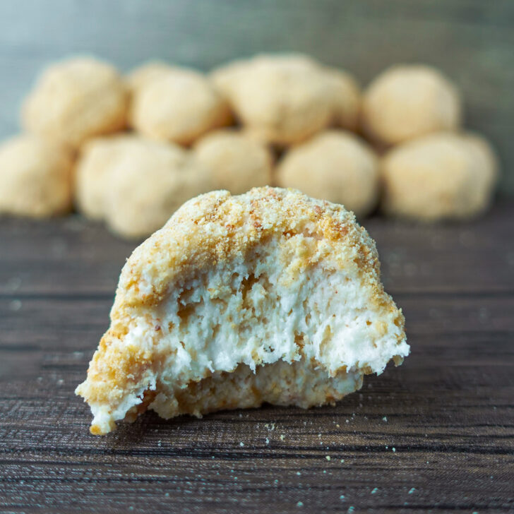 Healthy No-Bake Cheesecake Bites (High-Protein!)