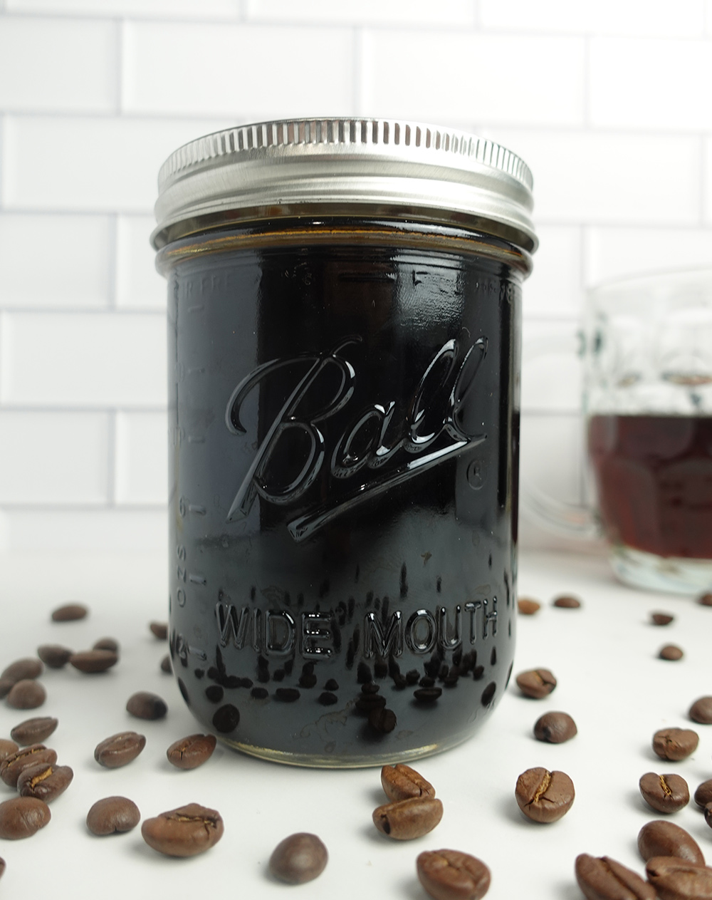 decaf cold brew coffee bottle