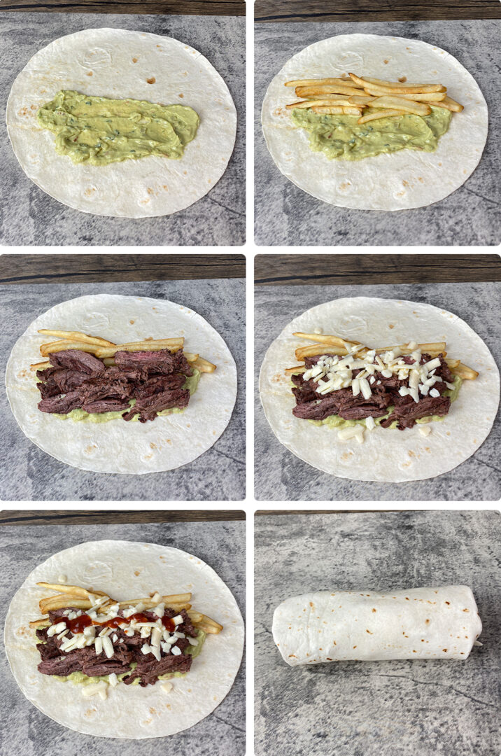 California Burrito (Carne Asada Burrito With Fries)