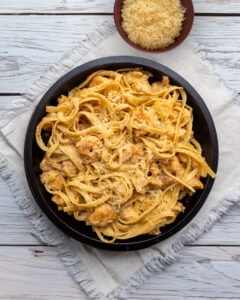 Cajun Chicken and Shrimp Pasta