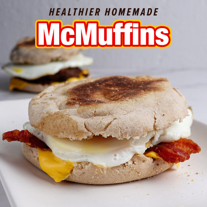 Homemade Egg McMuffins | Healthier Than McDonald's