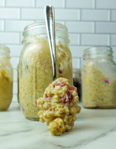 High protein overnight oats