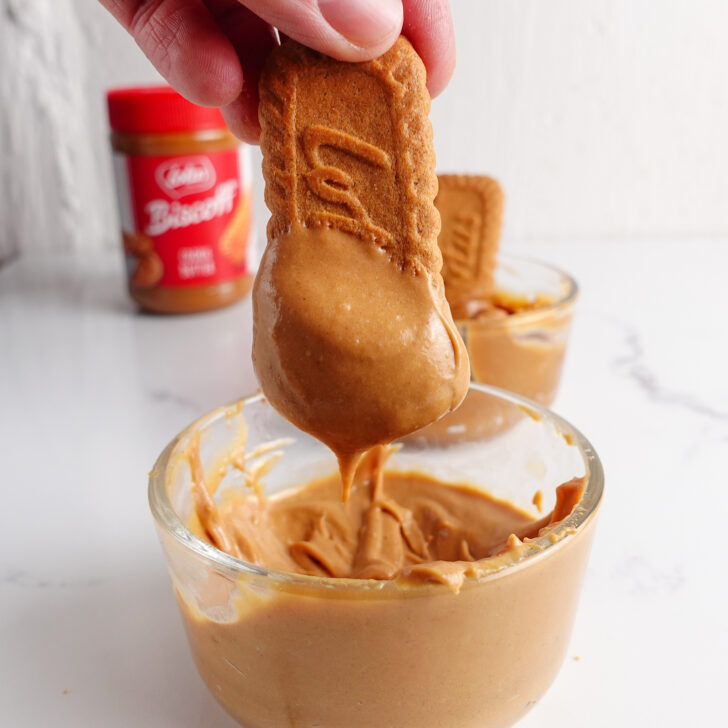 Biscoff Protein Cookie Butter (Just 3 Ingredients)