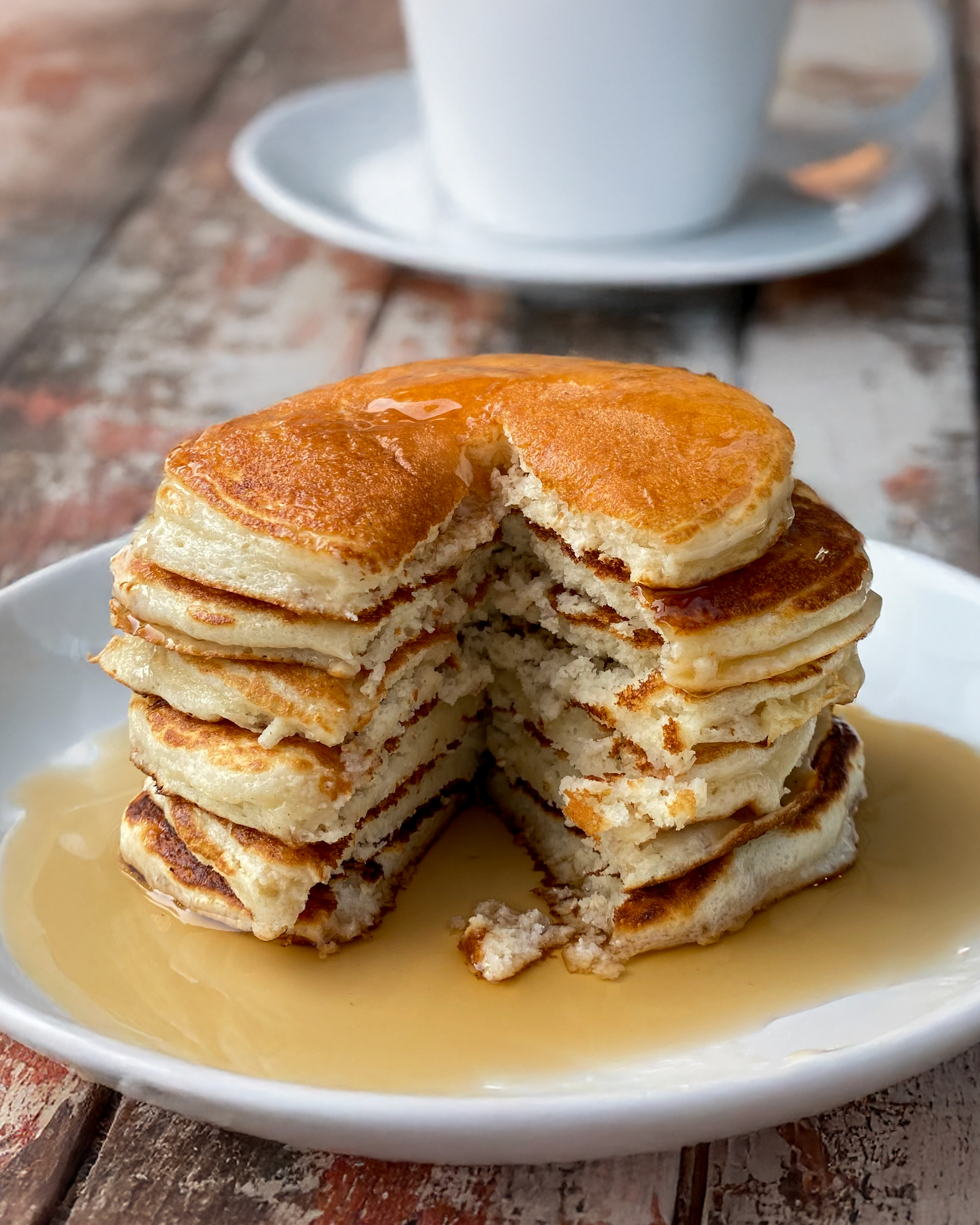 3 Ingredient Cake Mix Protein Pancakes
