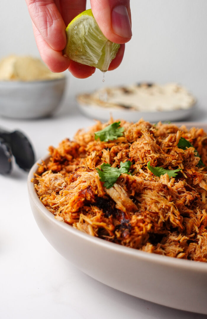 Leftover pulled pork carnitas a quick and easy mexican inspired meal