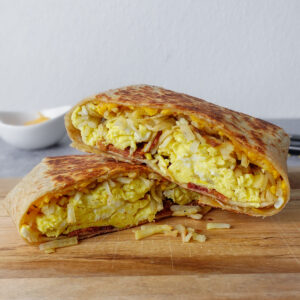 Breakfast crunchwrap