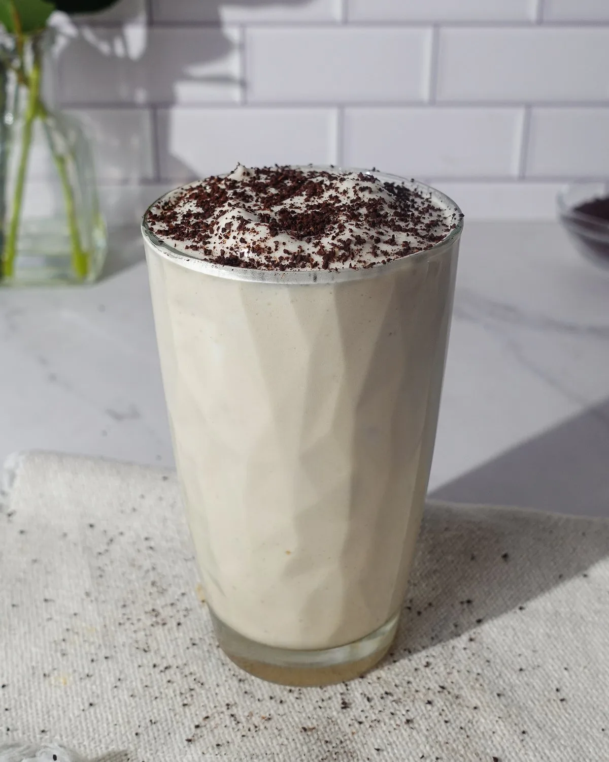 Cold Brew + Almond Smoothie - The Easy Coffee Smoothie