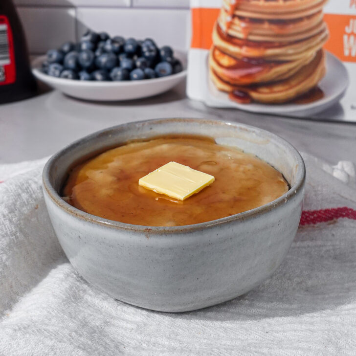 High-Protein Microwave Pancake in a Mug in One Minute