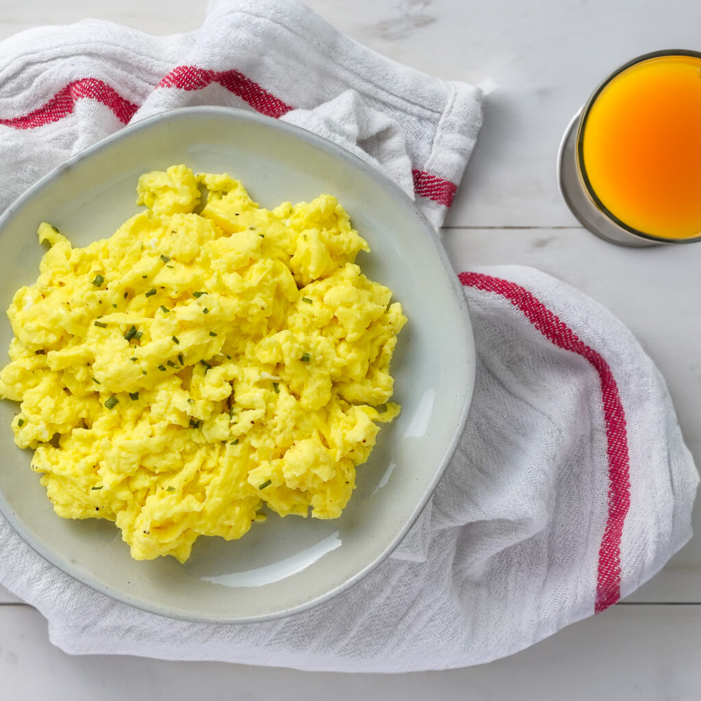 HighProtein Scrambled Eggs (3 Different Ways)