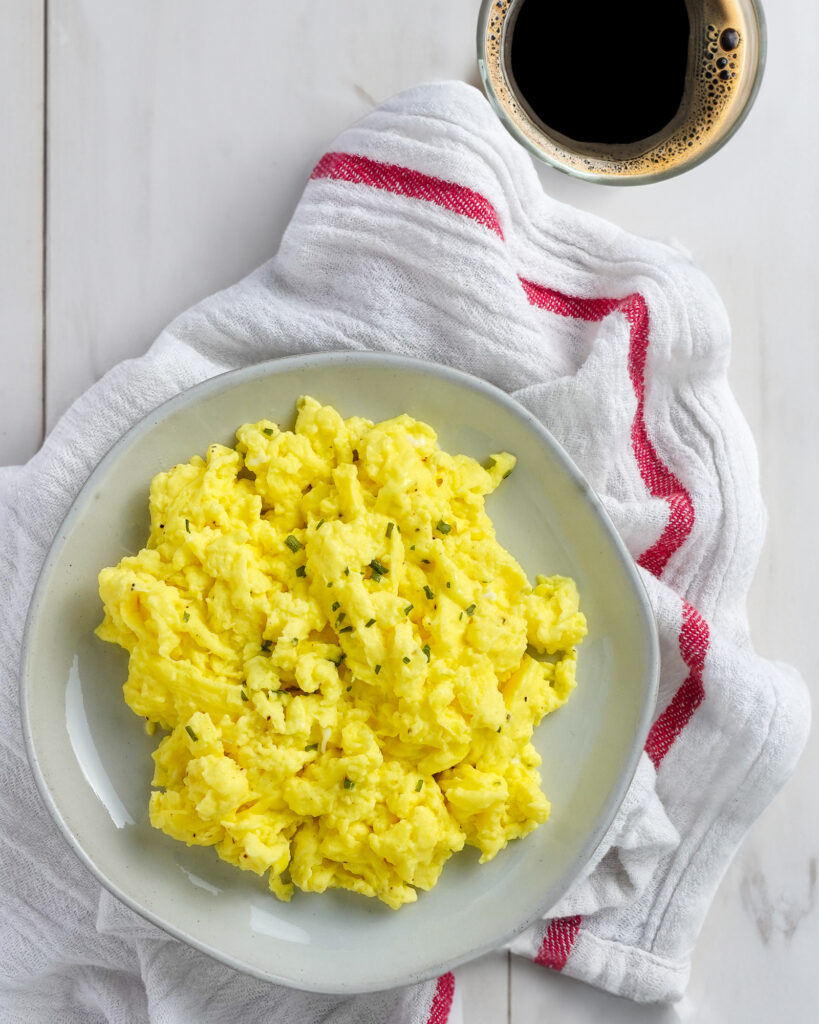 HighProtein Scrambled Eggs (3 Different Ways)