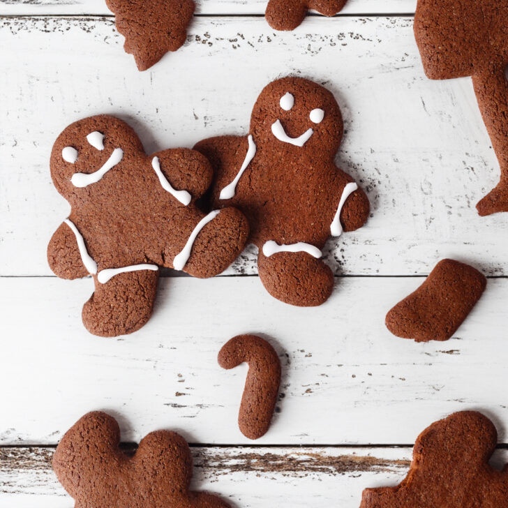 Chocolate Gingerbread Cookies (High-Protein)