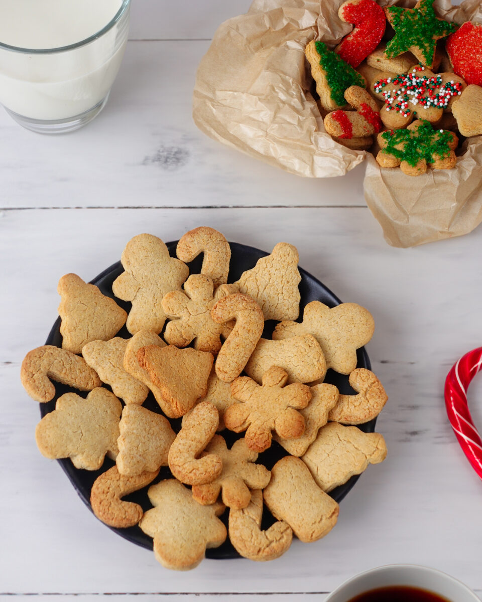 HighProtein Crunchy Shortbread Cookies