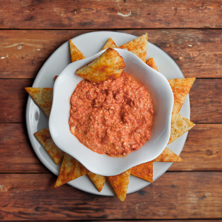 Low-Calorie Spicy Feta Dip