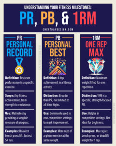 PR vs PB vs 1RM