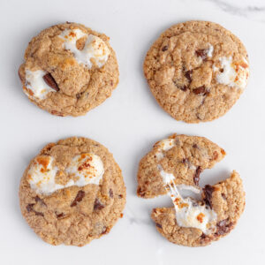 Protein smores cookies
