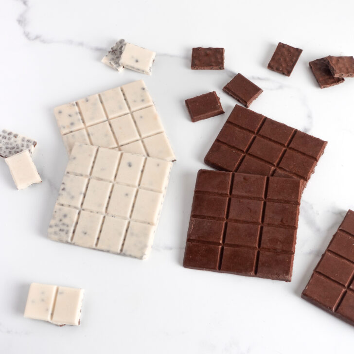 Protein Chocolate Candy Bars (Cookies 'N Cream & Dark Chocolate)